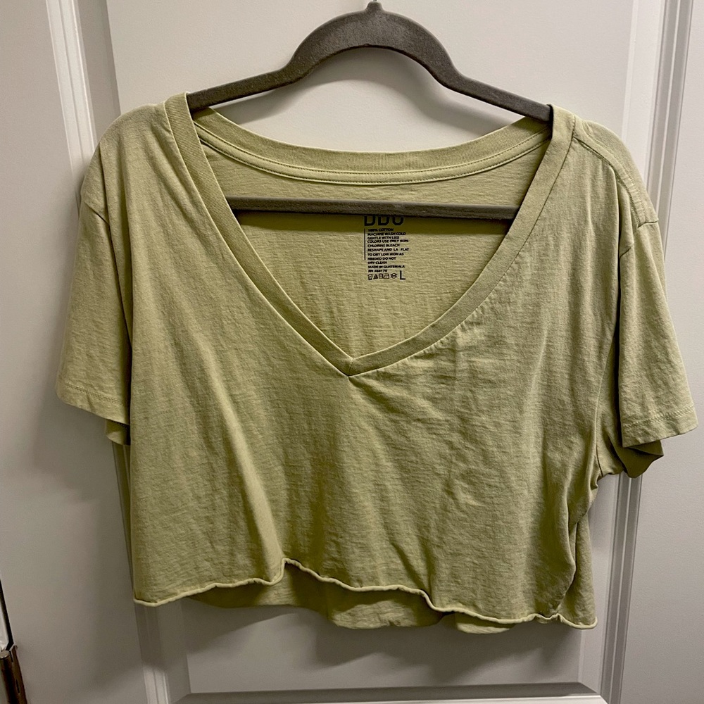 Urban Outfitters Cropped Shirt
